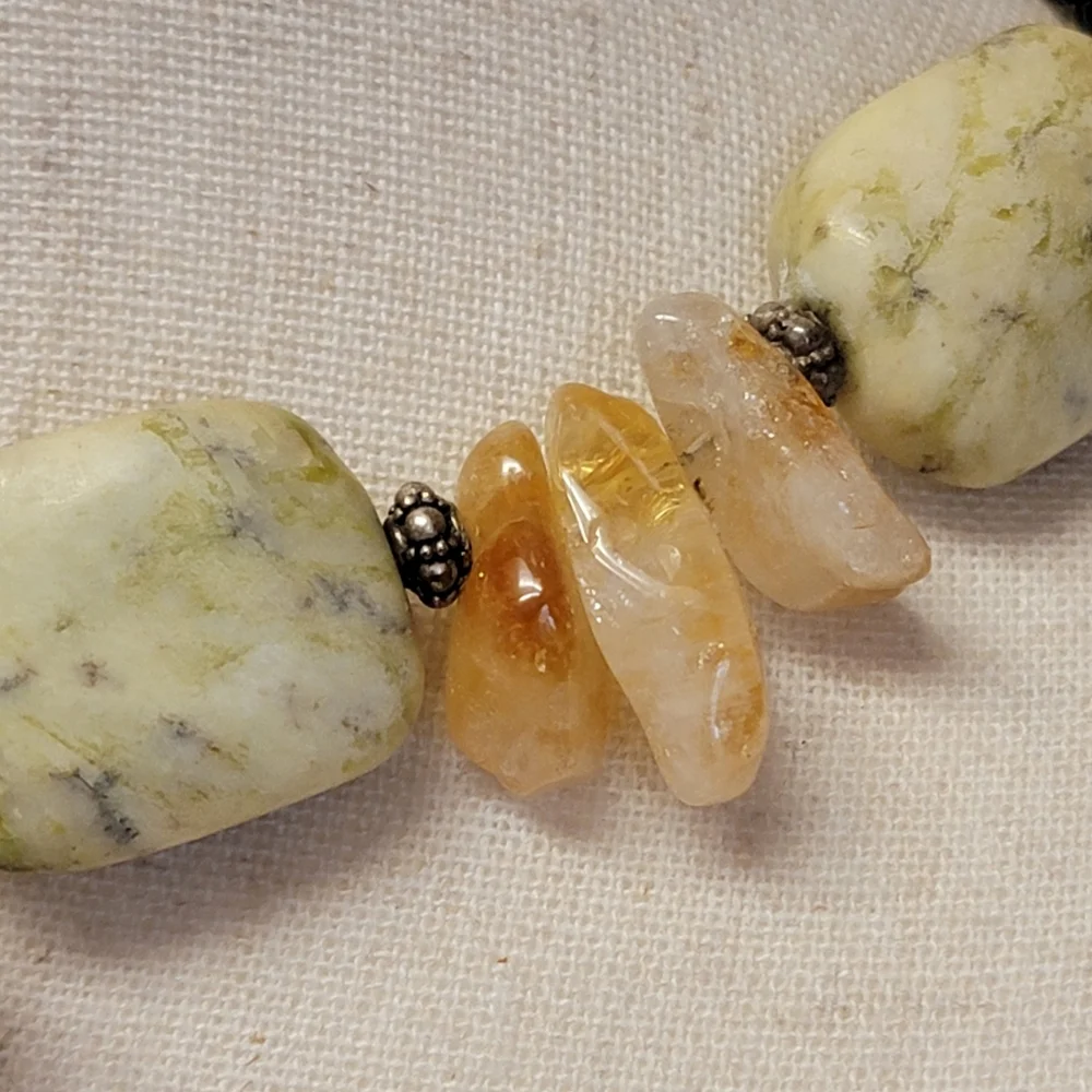 Vintage agate citrine